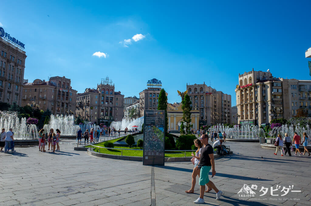 キエフの独立広場