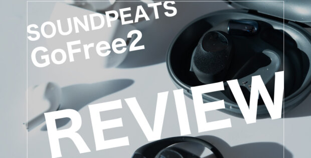 オープンイヤー型イヤホン最強のSOUNDPEATS GoFree2をAirPodsProと比較レビュー