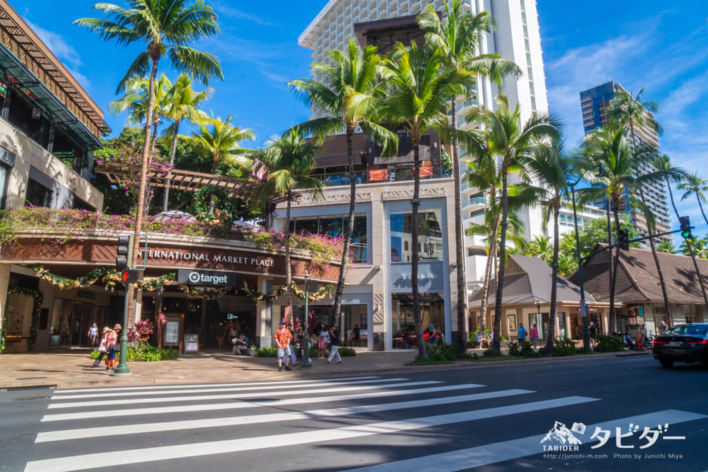 ワイキキのストリート